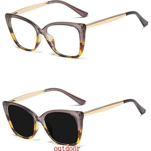 Transition Sunglasses Photochromic Reading Glasses Women Progressive Multifocal Hyperopia Presbyopia with diopters Outdoor NX