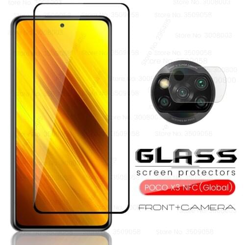 Poco-x3 tempered glas camera lens protector for xiaomi little pocophone poco x3 x 3 nfc global version pocox3 x3 protective film
