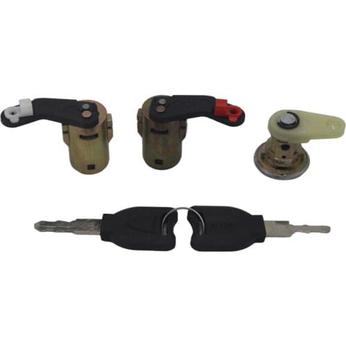 7485116317 1458630 5001834847 TAILGATE TRUNK LOCK FRONT LEFT RIGHT DOOR LOCK BARREL WITH 2 KEYS FOR DAF LF45/LF55 2001-2013