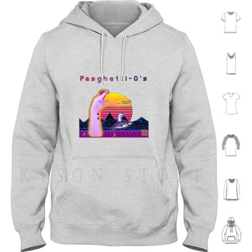 Crazy 80s Sock Puppet Hoodie Long Sleeve 80s Cupcake Cup Cake Food Poo Poop Eating Narwhal Sock Puppet Sock Puppet