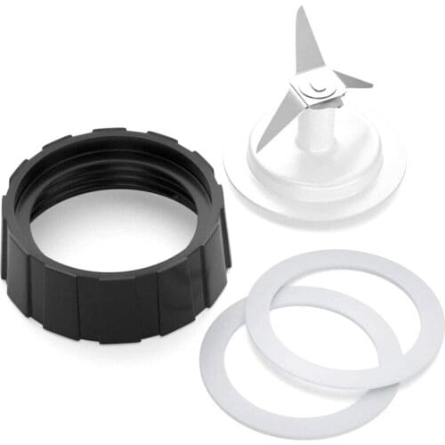 Blender Replacement Parts for Blender Blade with Jar Base Cap and 2 O Ring Seal