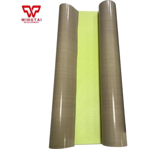 Heat Resistant PTFE Coated Fiberglass Fabric Sheet Cloth