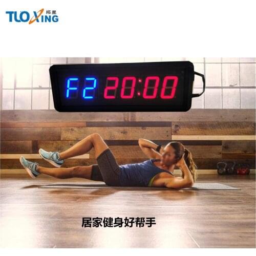 1.5 inch GYM Crossfit Timer LED Interval Timer Training And Rest Time Alternate Countdown Count up Stopwatch timer