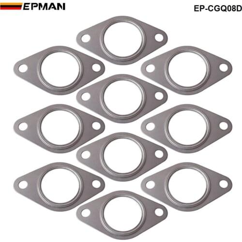 10PCS/LOT EPMAN For 35mm / 38mm External Wastegate T304 Stainless Steel Gasket EP-CGQ08D