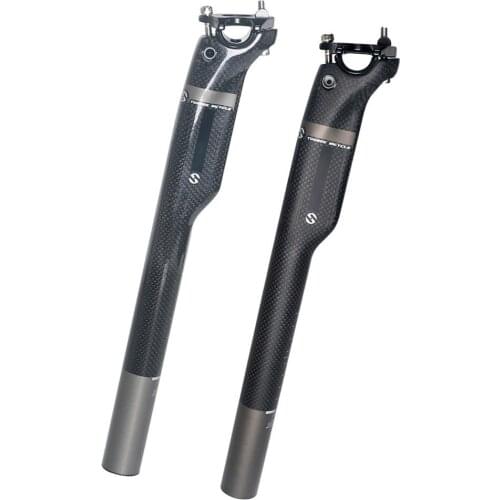 30.8 Carbon Fiber Bike Seat Post Length 350mm 400mm for Mountain Bike Seatpost