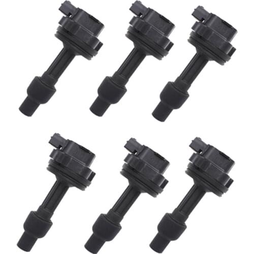 6PCS Ignition Coil For VOLVO 760 940 960 V40 V50 V70 V90 S90 C70 S40 S60 S70 S80 1275971 9135689 9146776