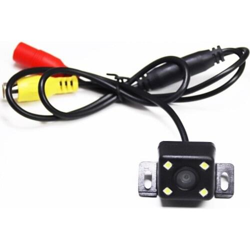Car Rear View Camera 4 LED Universal car Reversing Auto Parking camera Waterproof HD CCD nightvision waterproof for all car