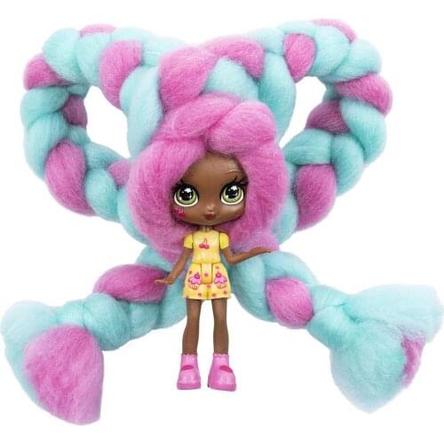 Candylocks Sweet Treat Toys Hobbies Dolls Accessories Marshmallow Hair 30cm Surprised Hairstyle with Scented Doll Blind box