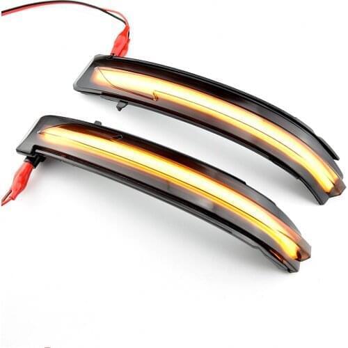 For Nissan X-Trail T32 Rogue Qashqai J11 Murano Z52 Juke Navara Pathfinder LED Dynamic Turn Signal Side Mirror Indicator Light