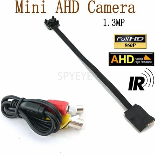 15*15mm 5Meters 940nm IR Night Vision Mini 1.3MP 960P HD 4 IN 1 UTC Mini Ahd Camera Surveillance AHD/TVI/CVI/CVBS For Car