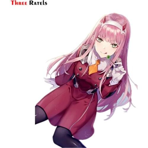 Three Ratels FC333 Cute Cartoon 3D Stickers For Car Anime Notebook Decal