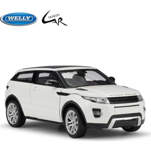 WELLY 1:24 Model Car Simulation Alloy Metal Toy Car Childrens Toy Gift Collection Model Toy Gifts Land Rover Range Rover Evoque