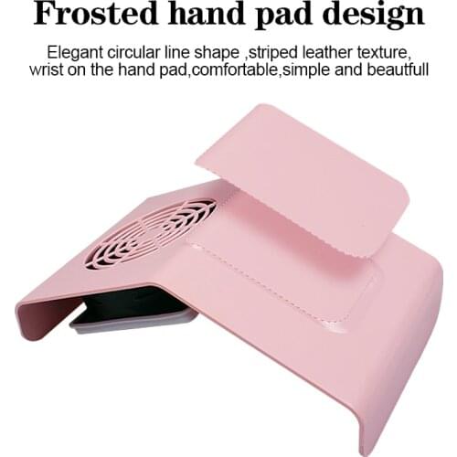 80W Strong Power With Filter Nail Dust Vacuum Cleaner Extractor Fan For Manicure Pedicure Nail Tools Nail Art Equipment