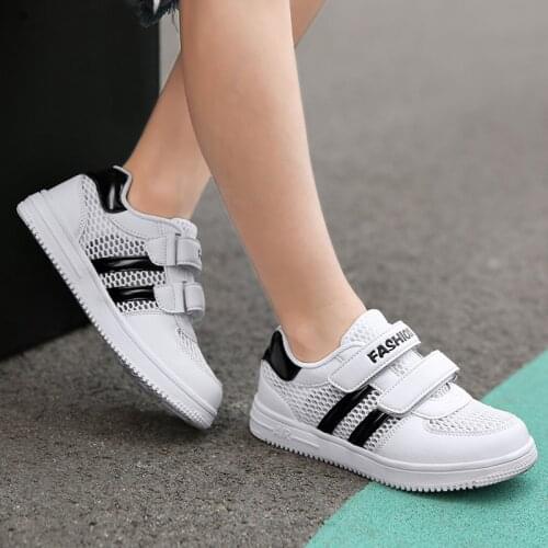 2021 New Childrens Shoes Sneakers Boys Breathable Summer Shoes Womens Mesh Single-layer Shoes Student White Shoes Girls Shoes