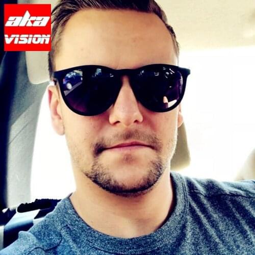 AKA VISION 2021 Round Sunglasses Men Brand Designer Eyewear Men/Women Vintage Glasses Men Oval Oculos De Sol Masculino UV400