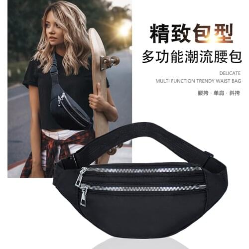Women Waist Bag Fanny Pack Chest Bags Hip Bum Bag Ladies Travel Belt Bag Crossbody Money Pouch Chest Bags Belt Purse Pocket