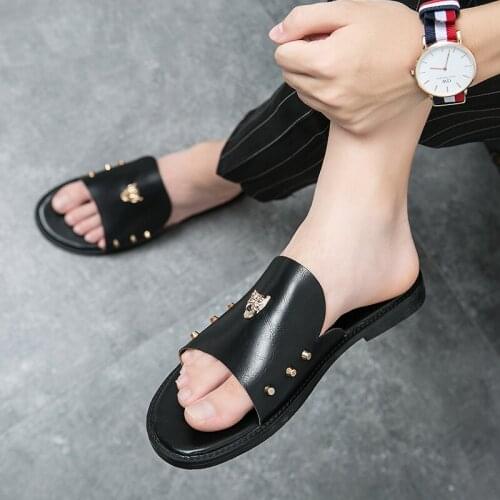 Fashion Shoes Fashionable Sports Shoes Flip Flops Soft Mens Slippers House For Men Fashion Casual Massage Slipers Man Home