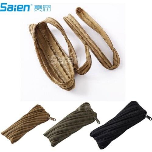 Unique Design EDC Debris Pouch Outdoor Survival Paracord Zipper Bag Sports Parachute Cord Rope Handbag