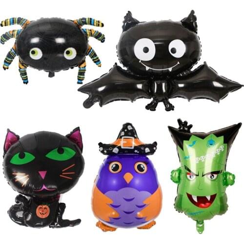 Halloween balloon kids cartoon toy hydrogen balloon easter mall halloween holiday party decoration aluminum foil balloon