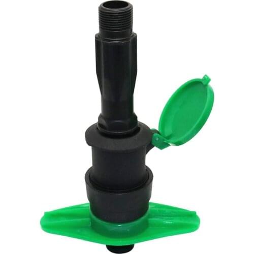 DN25 1" External Thread Rapid Water Intake Valve Home Garden Lawn Irrigation System Car Washing Fast Connection Water Hydrant