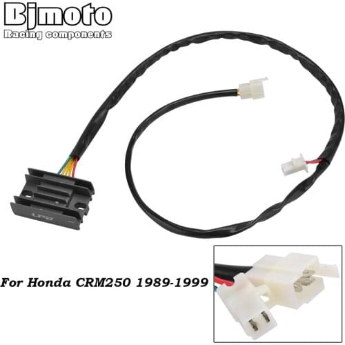 BJMOTO Motorcycle Voltage Regulator Rectifier For Honda CRM250 1989-1999