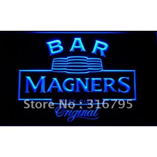 484 BAR Magners Irish Cider LED Neon Light Signs with On/Off Switch 20+ Colors 5 Sizes to choose