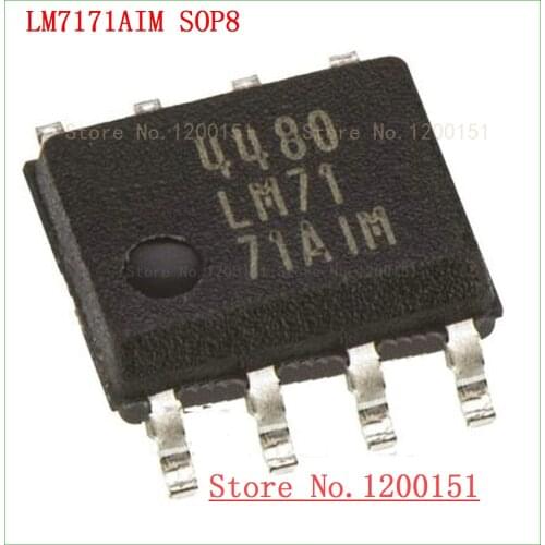 5pcs/lot LM7171 LM7171AIN LM7171BIN DIP8 LM7171AIM LM7171BIM SOP-8