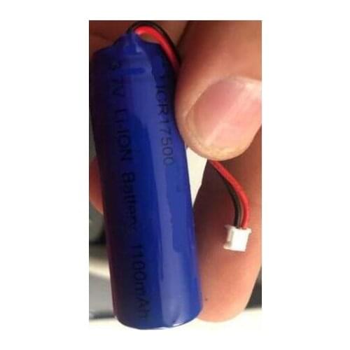 Free ship 1pcs 3.7v 1100mah 17500 lithium ion rechargeable battery for AS-8520 scanner