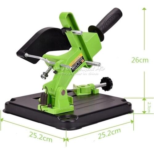 CNC wood cutting machine parts angle grinder stand LY 6126 base compatible for 100mm 125mm Angle grinder bracket