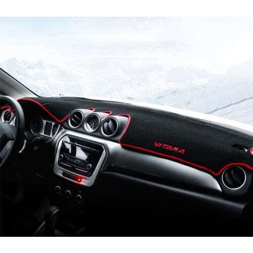 For Suzuki Vitara LY 2015 2016 2017 2018 2019 2020 Car Dashboard Cover Dash Mat Sun Shade Pad Instrume Panel Carpets Accessories