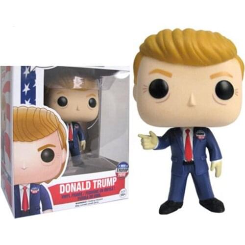 Action Model Toys DONALD TRUMP #02 President of America Campaign 2016 Vinyl Collection Figure Toys