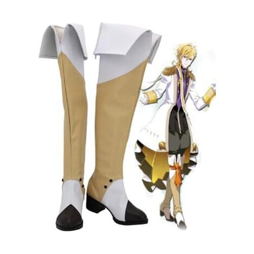 Idolish7 Merchen Rokuya Nagi Cosplay Boots Shoes Men Shoes Costume Customized Accessories Halloween Party Shoes