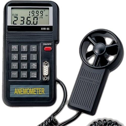 New Original High Quality Thermo Anemometer Wind Speed Tester Wind Gauge Meter Flow Anemometer Speed Measuring Instruments