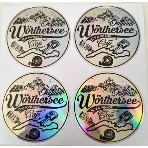 Custom printing art paper sticker laser circel adhesive sticker hotsale Full color printing