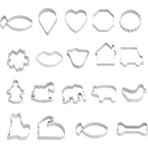 Cookie Press Stamp Embosser Cutter Fondant Mould Cake Baking Molds Tools Round Cookie Cutter Fondant Flower Cutter Cookie Stamp