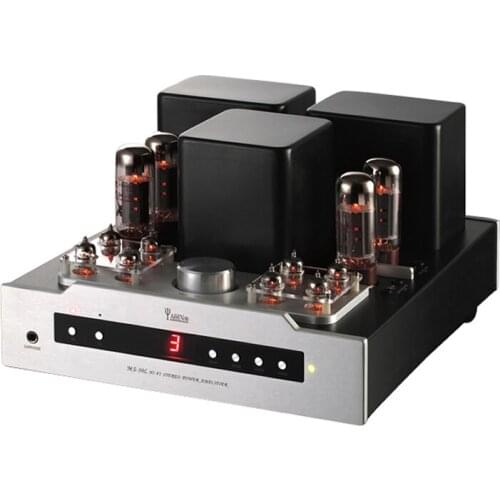 YAQIN MS-30L HiFi three-pole super linear push-pull spelling fever bile, EL34B tube amplifier, output power: 50W+50W (8Ω)