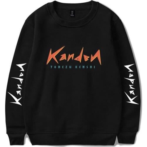 Yonezu Kenshi Spring New Hot Sale O-Neck Hoodie Letter Pattern Printed Harajuku Comfortable Cotton Hoodie Unisex O-Neck Hoodie