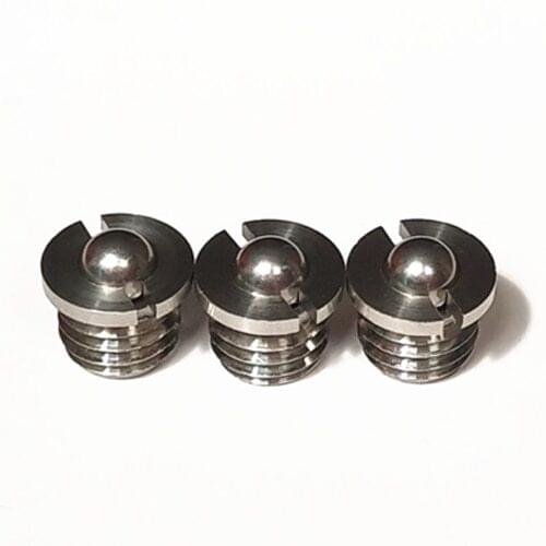 1PCS Flange Type spring Ball head Plunger Positioning beads Steel ball Set Wave beads Screw FBPJS