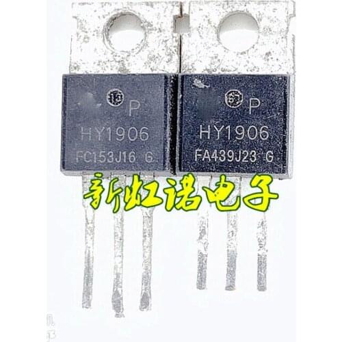 5Pcs/Lot New Original HY1906 HY1906P Inverter Large Current Field Effect Tube 65 V 130 A Bunt Integrated circuit Triode In Stock
