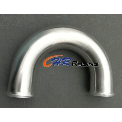 76mm 3" 180 Degree Intercooler Aluminum Turbo Hose Pipe Tube Elbow L=600mm