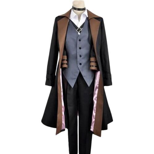 Anime Bungou Stray Dogs Nakahara Chuya cosplay clothing set custom