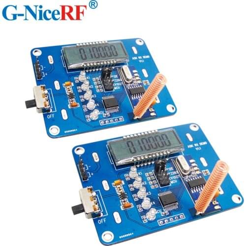 ASK Demo kit for STX882/SRX882 433MHz ASK transmitter and receiver module
