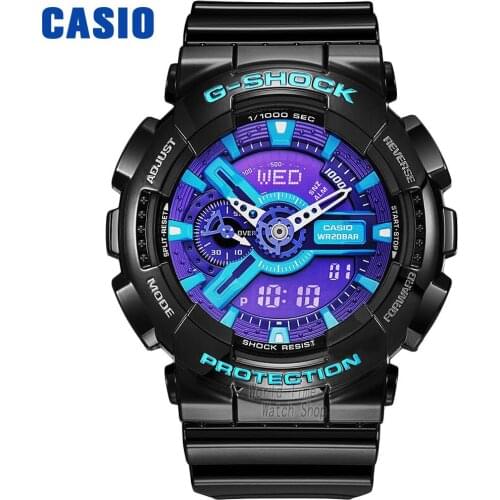 Casio watch Earthquake anti-magnetic waterproof sports mens watch GA-110HC-1A