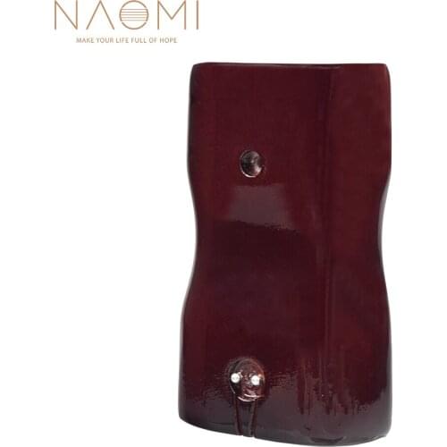 Naomi Erhu/Urheen Base Holder Solid Wood Perform Base Holder Rest Hexagonal Base Support Chinese Traditional Instrument Parts