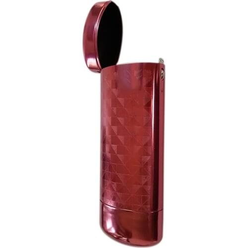 Aluminum Lattice Patterns Optical Glasses Box Solid Color Eyewear Case Push Portable Glasses Protective Box