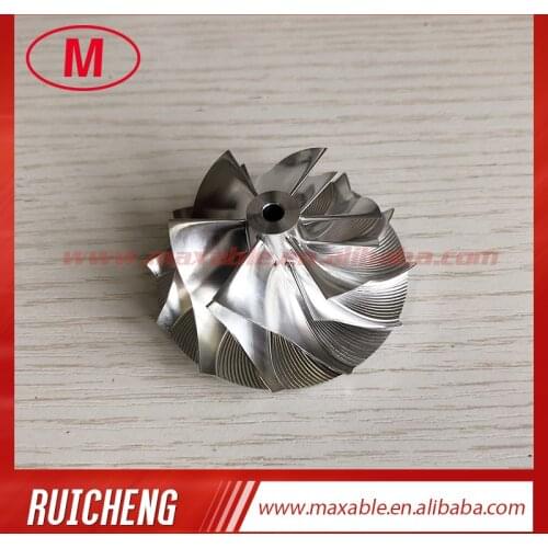 GT12 6+6 blades 41.40/55.00mm high performance turbocharger billet/milling/aluminum 2618 compressor wheel
