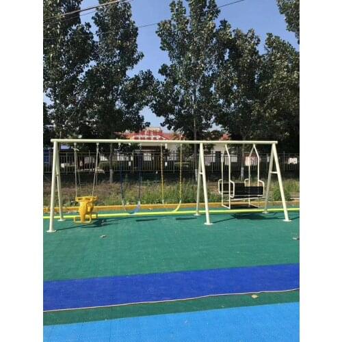 Outdoor baby swing chair playground childrens plastic slide garden toys seat kids monkey bars set children child swing nest Q72