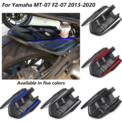 MT07 Motorcycle Rear Wheel Hugger Fender Mudguard Splash Guard For Yamaha MT-07 FZ-07 MT 07 FZ07 13 14 15 16 2017 2018 2019 2020