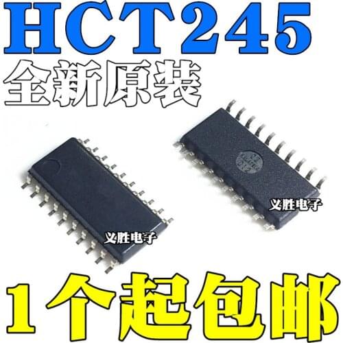 New and original SN74HCT245NSR HCT245 SOP20 5.2MM Three state output logic buffer is new and original, no bus transceiver