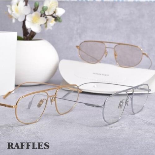 2021 GM new sun glasses New pilot Prescription Eyeglasses Frame GENTLE RAFFLES Optical glasses frame sunglasses for Men Women
